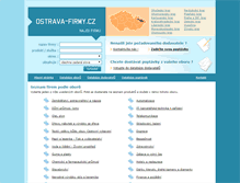 Tablet Screenshot of ostrava-firmy.cz